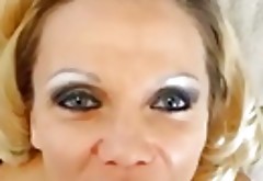 Mature Lady Takes a Facial