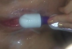 Filled with cum then squirts and then I cum