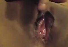 Horny Latin Woman Plays With Her Cunt