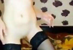 Slutty Teen Webcam Girl Masturbates