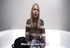 Pretty Amateur Girl Enjoys Sex At The Casting