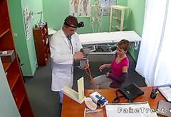 Doctor fucks patient pov in fake hospital