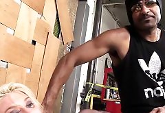 Leya Falcon Gets Assfucked By A Hung Black Guy