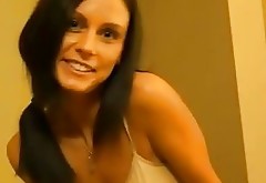 Cumming on Whitney Westgate's tits