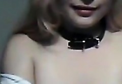 Blonde Nerd Shows Her Cute Tits