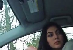 Arab Girl Sucking Cock In The Car