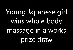 Japanese girl gets amazing massage