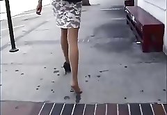 One shoe in public