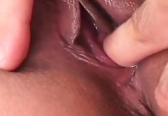 Nana gets tits licked and pussy masturbated with vibrators