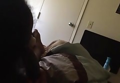 quick blowjob from friend's sister