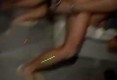 Explicit porn video of devilish bitches getting banged brutally in a club