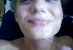 gf loves getting facefucked on video
