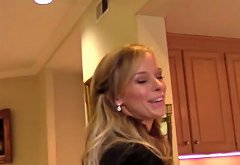 Real stockinged realtor licked and fucked Porn Videos
