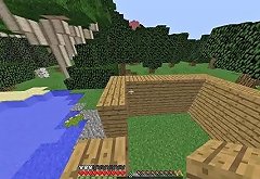 PLAYING MINECRAFT WITH MODS THE FIRST NIGHT