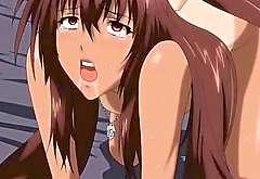 Hentai cutie fucked by big guy and creampied