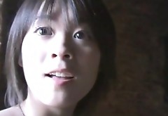 Big eyed Asian chick Kitano Nikki shows her video diary