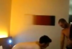 DP threesome wiht a lonely milf in a hotel