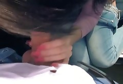 Czech teen hitchhiker gets her ass cumshot