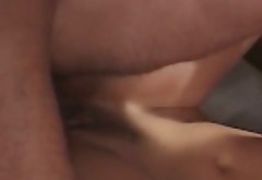 Steamy redhead girl Cynthia Pendragon is fucking in a furious threesome sex video