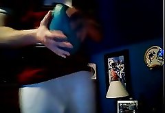 Straight guys feet on webcam #444