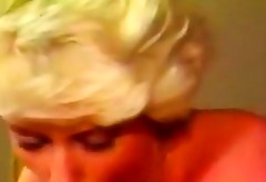 80s Waterbed Fuck Romp With Blonde