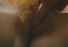 Blond colored throbbing twat gets unbelievably fingered