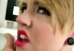 Kinky 19yo teen Miley videotaped enjoying a big hard dick