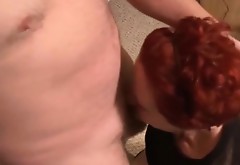 Amateur redhead MILF loves anal sex