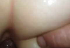 wife moaning in ecstasy while having anal sex