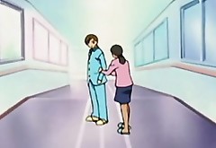 Hentai nurse examinated by perverted doctor