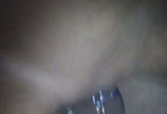 Close up fuck of shaved and pierced pussy and balls