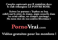 In French Swingers Club LE POIVRE ROSE part 4