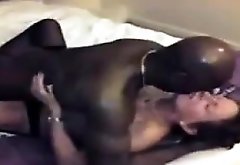 Wife Gets Drilled By Large Black Cock