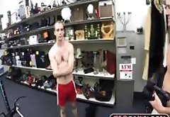Butt Naked Trainer Gets Anal And Sucks Big Cock