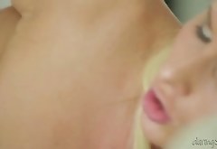 HD quality porn video featuring blonde temptress
