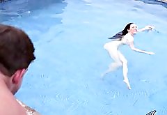Pool fuck with Samantha