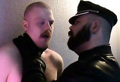 Danish Guys - A bear and his slaveboy part 1 Getting chained