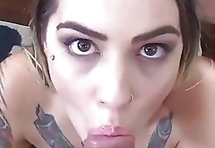 Aroused Emo Babe POV Blow and Fuck