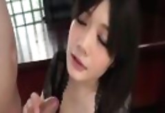 Rie Tachikawa, big tits Japanese, enjoys a good cock
