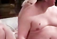Fatty mom and busty babe for huge cock