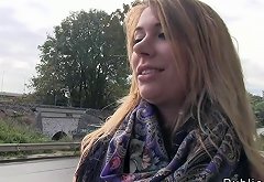 Beautiful Czech amateur bangs in public pov Porn Videos