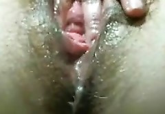 Oozing Pussy Close Up On Camera