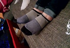 cute striped socks