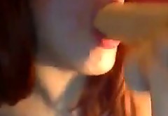 Cam Girl Doing Oral With Her Toy
