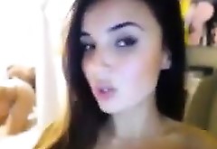 Sexy Web Cam Girl Teasing
