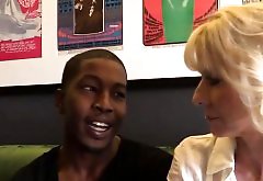 Cammille Gets Her Cougar Pussy Banged By Black Guys