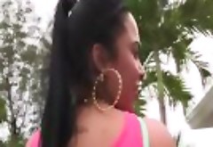 Big booty busty brunette latina Sofia Char gets banged