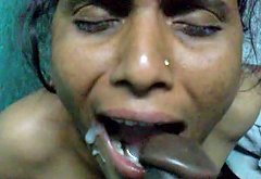 Horny Desi wife take a cum on her mouth Any Porn