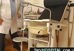 Female patient caught with doctor spy cam while undressing