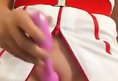 Squirting in my Nurse Outfit